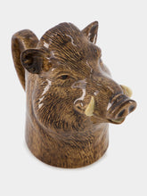 Quail Ceramics Large Wild Boar Jug