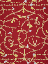 Givenchy Red Cherry Lucky Charms Silk Scarf