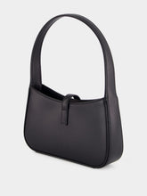 Saint Laurent Black Mini Le 5 À 7 Leather Bag