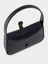Saint Laurent Black Mini Le 5 À 7 Leather Bag