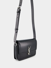 Saint Laurent Black Solferino Medium Satchel in Smooth Leather