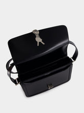 Saint Laurent Black Solferino Medium Satchel in Smooth Leather