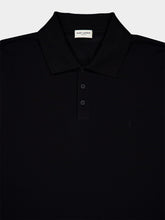 Saint Laurent Cassandre Organic Cotton Polo