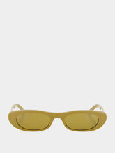 Saint Laurent Shade Sunglasses SL 557 in Licorice Brown and Khaki