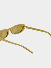 Saint Laurent Shade Sunglasses SL 557 in Licorice Brown and Khaki