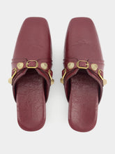 Balenciaga Flat Leather Mules