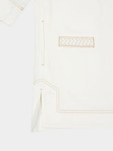 Zimmermann Vintage Cream Roselight Denim Dress