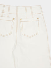Zimmermann Vintage Cream Roselight Flare Jeans