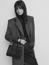 Saint Laurent Rouge Cabernet Nano Sac de Jour in Supple Grained Leather