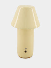 Calma Beige Ceramic Wireless Lamp