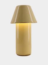 Calma Beige Ceramic Wireless Lamp