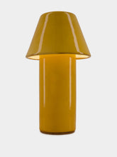 Calma Yellow Ceramic Wireless Lamp