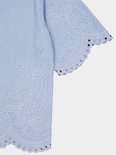 Zimmermann Daylight Denim Shirt in Ice Storm