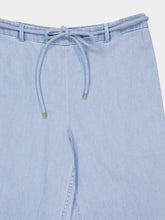 Zimmermann Ice Storm Daylight Cropped Cotton Flared Trousers