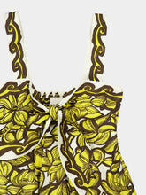Alémais Yellow Mona Hemp Midi Dress