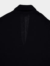 Balenciaga Silk Ribbed Knit V-Neck Dress