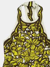 Alémais Yellow Mona Hemp Mini Dress