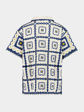 Alémais Blue Dolly Crochet Cotton Shirt