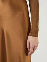 Saint Laurent Silk Satin Slip Skirt