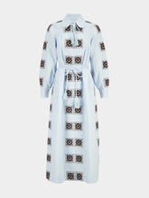 Alémais Pale Blue Grace Midi Dress