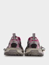 Balenciaga Grey & Pink 3XL Multicolor Mesh Sneakers