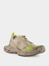 Balenciaga Taupe and Fluorescent Yellow 3XL Sneakers