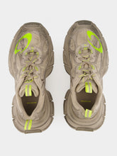 Balenciaga Taupe and Fluorescent Yellow 3XL Sneakers