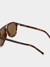 Saint Laurent Medium Havana SL 596 Dune Sunglasses