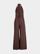 Zimmermann Dark Chocolate Alchemy Tuxedo Jumpsuit