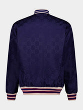 Gucci GG-Pattern Canvas Bomber Jacket