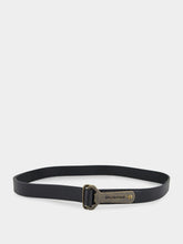 Balenciaga Black Bottle Opener D Ring Belt