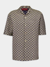 Gucci GG Linen Blend Canvas Shirt
