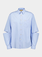 Gucci Cotton Poplin Shirt With Embroidery