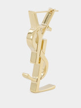 Saint Laurent Monogram-Lettering Earring