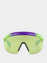 Gucci Oversize-Frame Logo-Embossed Sunglasses