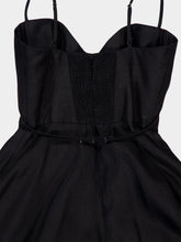 Zimmermann Black Luna Structured Midi Dress