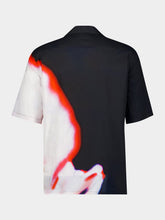 Alexander McQueen Solarised Flower Hawaiian Cotton Shirt
