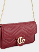 Gucci Rosso Ancora Red GG Marmont Small Bag