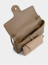 Gucci Taupe GG Marmont Mini Bag