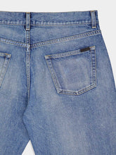 Saint Laurent Charlotte Blue Denim Jeans