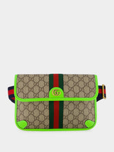 Gucci Ophidia Green GG Small Belt Bag