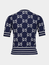 Gucci Double G Logo Jacquard Top