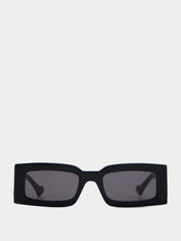 Gucci Double G Rectangle-Frame Sunglasses