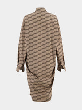 Balenciaga Cocoon Cotton Midi Dres