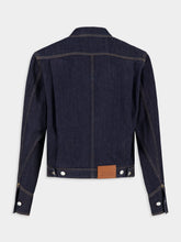 McQueen Zipped Denim Jacket