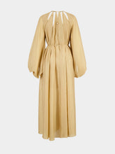 Zimmermann Champagne Mahon Silk Maxi Dress