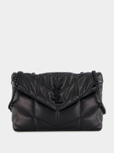 Saint Laurent Black Toy Puffer Bag in Lambskin