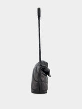 Saint Laurent Black Toy Puffer Bag in Lambskin