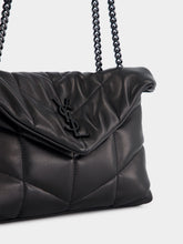 Saint Laurent Black Toy Puffer Bag in Lambskin