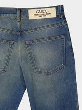 Gucci Straight-Leg Washed Jeans